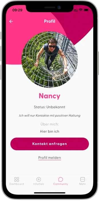 App-Screen: Community